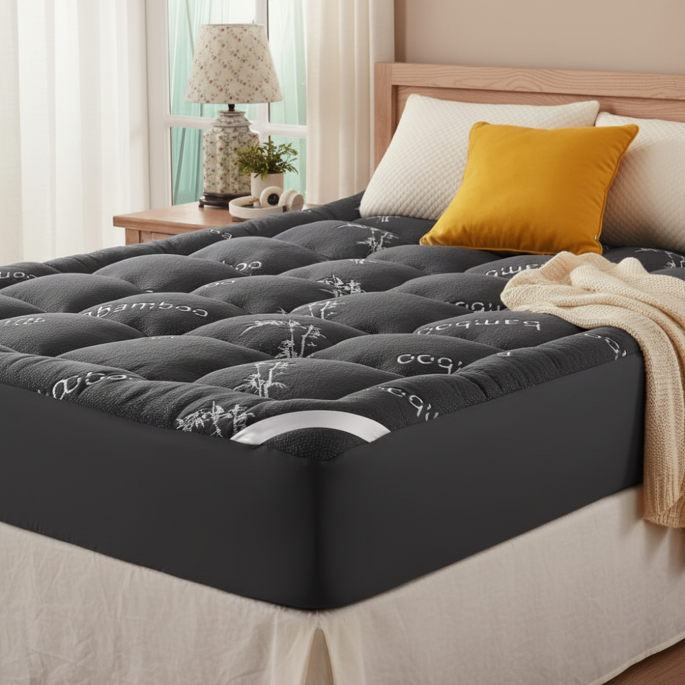 Waterproof Mattress Protector | Fitted Breathable Cover | Machine Washable | Spill & Pet Protection