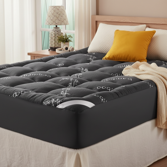 Waterproof Mattress Protector | Fitted Breathable Cover | Machine Washable | Spill & Pet Protection