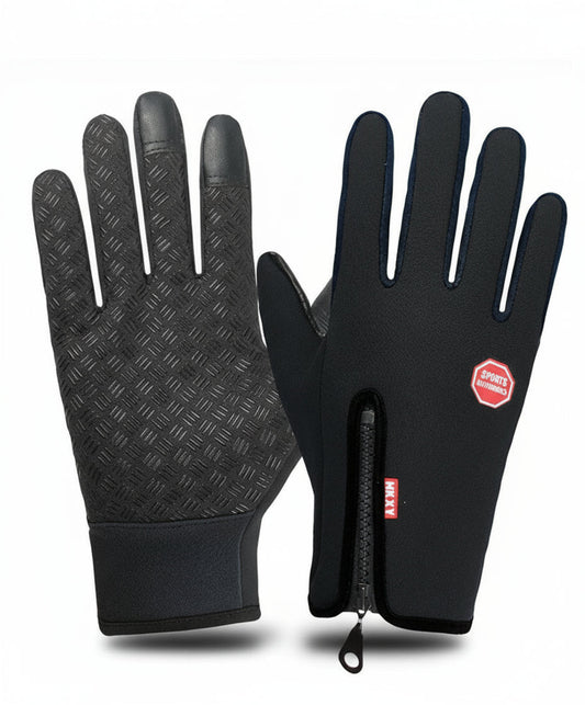 Waterproof Winter Gloves | Touchscreen-Compatible | Anti-Slip Palm & Adjustable Cuff
