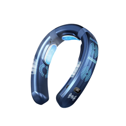 Wearable Neck Fan | Cooling & Heating | 8-Hour Battery | Whisper-Quiet
