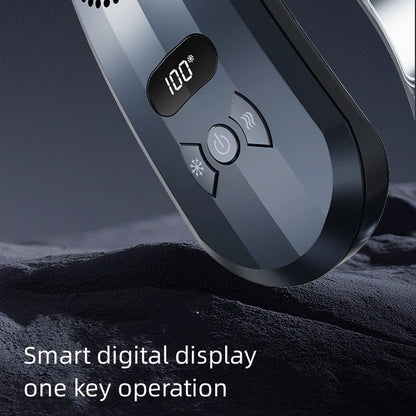 Wearable Neck Fan | Cooling & Heating | 8-Hour Battery | Whisper-Quiet