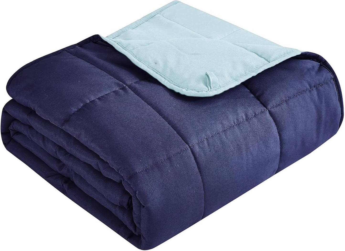 Weighted Blanket for Adults | Cooling Microfiber Breathable | Even Weight Distribution & Stress Relief