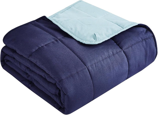 Weighted Blanket for Adults | Cooling Microfiber Breathable | Even Weight Distribution & Stress Relief