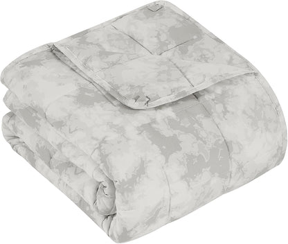 Weighted Blanket for Adults | Cooling Microfiber Breathable | Even Weight Distribution & Stress Relief