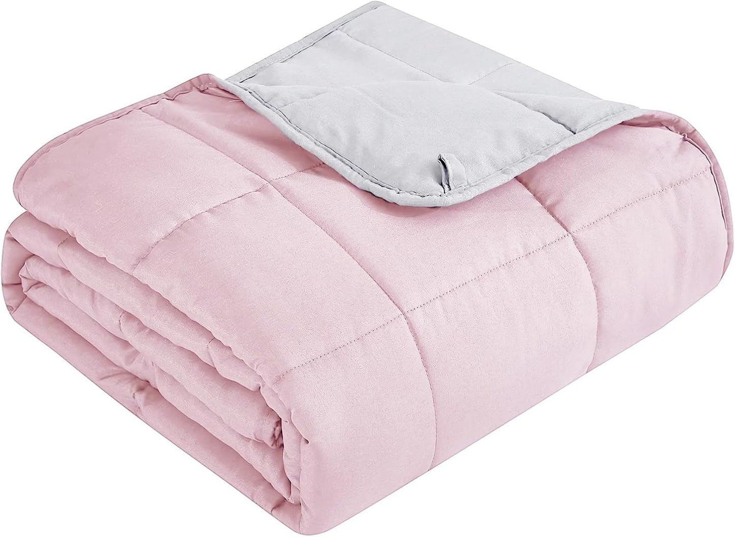 Weighted Blanket for Adults | Cooling Microfiber Breathable | Even Weight Distribution & Stress Relief