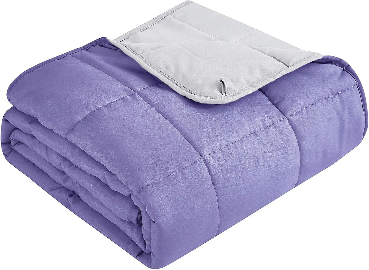 Weighted Blanket for Adults | Cooling Microfiber Breathable | Even Weight Distribution & Stress Relief