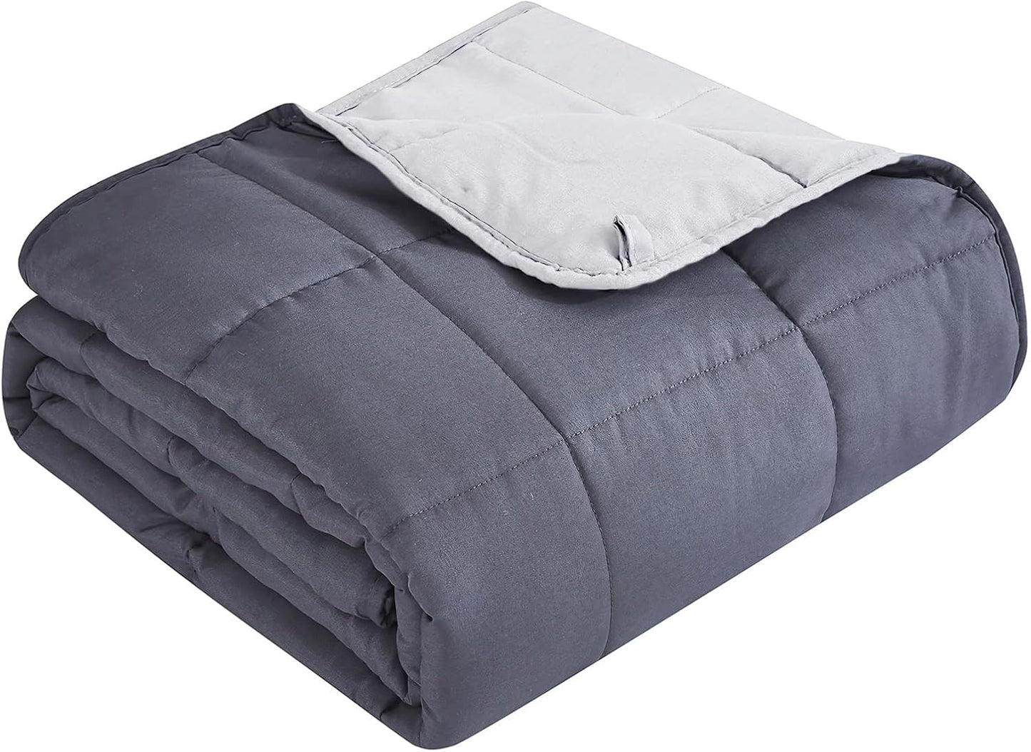 Weighted Blanket for Adults | Cooling Microfiber Breathable | Even Weight Distribution & Stress Relief