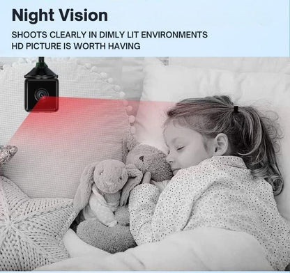 WiFi Security Camera | Full HD & Night Vision | App-Controlled & Long Battery | Indoor/Outdoor Use