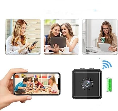 WiFi Security Camera | Full HD & Night Vision | App-Controlled & Long Battery | Indoor/Outdoor Use