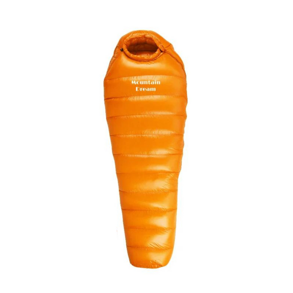 Winter Sleeping Bag | Down-Filled, Suitable to -20°C | Ripstop Nylon & Double Zipper