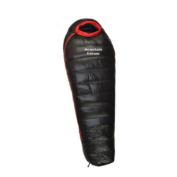 Winter Sleeping Bag | Down-Filled, Suitable to -20°C | Ripstop Nylon & Double Zipper