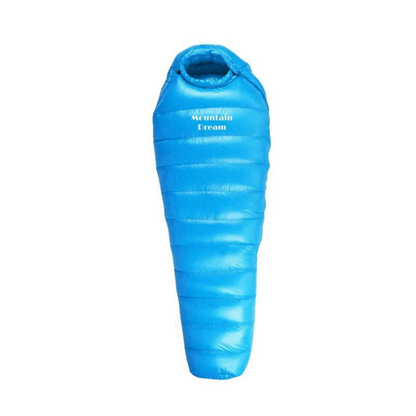 Winter Sleeping Bag | Down-Filled, Suitable to -20°C | Ripstop Nylon & Double Zipper