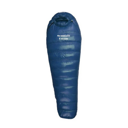 Winter Sleeping Bag | Down-Filled, Suitable to -20°C | Ripstop Nylon & Double Zipper