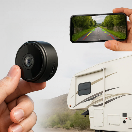 Wireless Backup Camera for RVs, Trucks & Trailers | HD Video & Night Vision | Waterproof