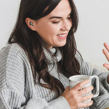 Wireless Earbuds | 24h Battery | Noise Reduction & Mic | Feather-Light Sleep Fit