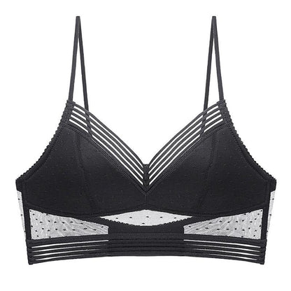 Women's Bra | Backless Comfort Lift | Lace & Cotton | Seamless Fit