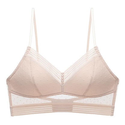 Women's Bra | Backless Comfort Lift | Lace & Cotton | Seamless Fit