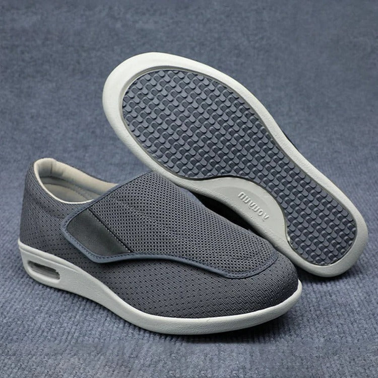 Women's Extra-Wide Walking Shoes | Breathable Mesh & Arch Support | Removable Memory Foam Insoles