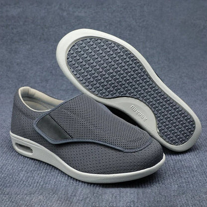 Women's Extra-Wide Walking Shoes | Breathable Mesh & Arch Support | Removable Memory Foam Insoles