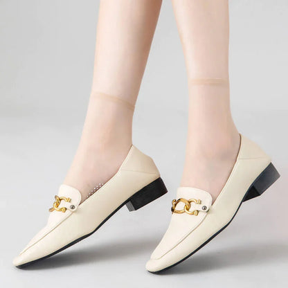 Women's Invisible No-Show Socks | Ultra-Thin Breathable Polyester | Non-Slip Grip
