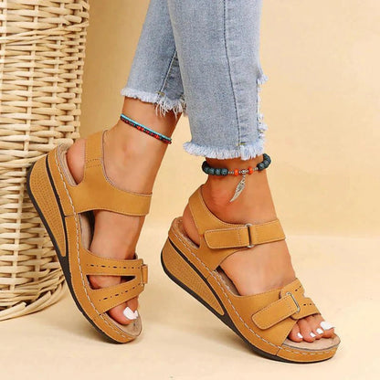 Women's Orthopedic Sandals | Cushioned Footbed & Arch Support | Lightweight Breathable Design