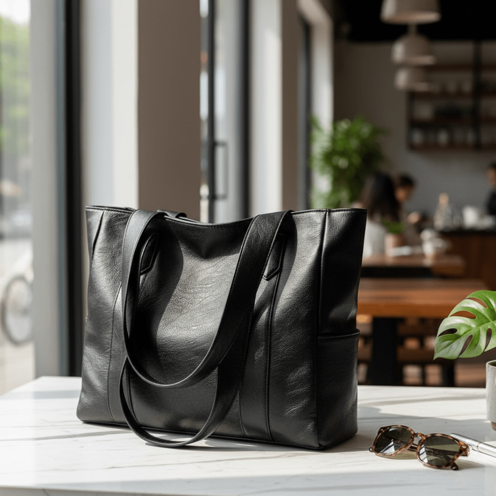 Women's Shoulder Bag | Retro-Inspired Smooth Finish | Genuine Leather & Adjustable Strap