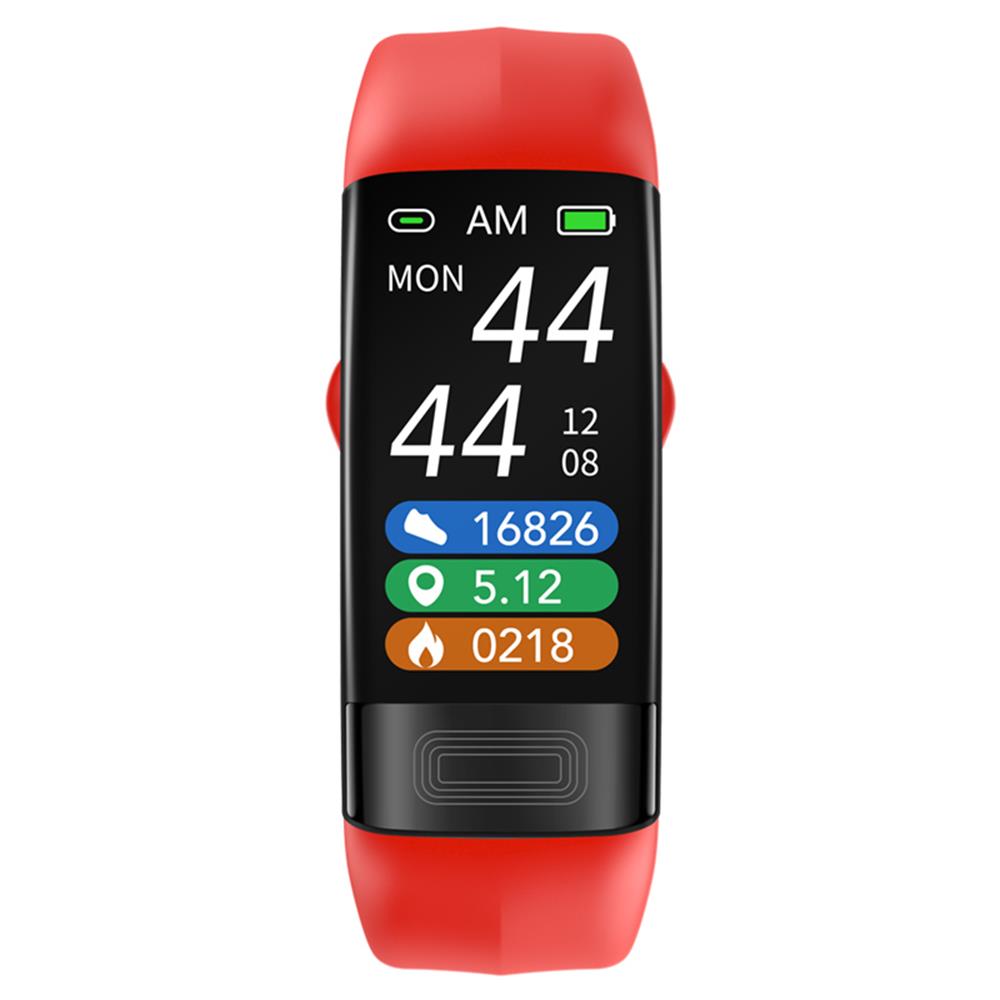 Women's Smartwatch | ECG, Blood Pressure & Heart Rate Monitor | Silicone Strap | 10-Day Standby