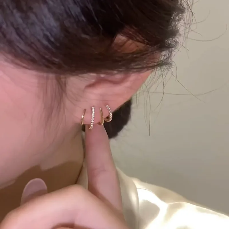 Women’s Twist Earrings | Lightweight Statement Design | Hypoallergenic Finish