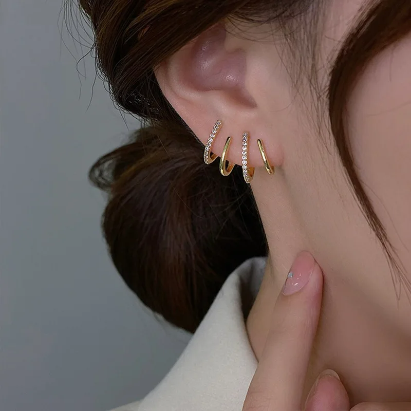 Women’s Twist Earrings | Lightweight Statement Design | Hypoallergenic Finish