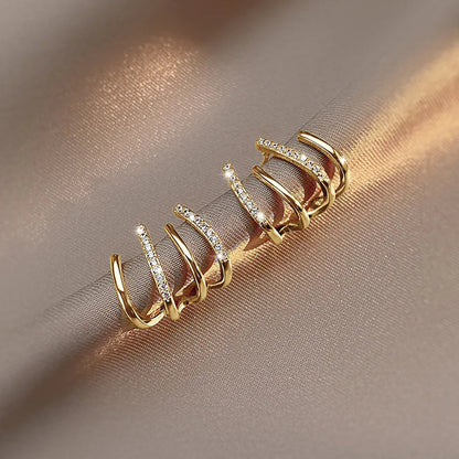 Women’s Twist Earrings | Lightweight Statement Design | Hypoallergenic Finish