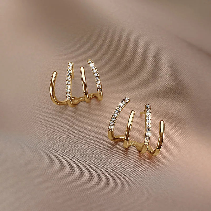 Women’s Twist Earrings | Lightweight Statement Design | Hypoallergenic Finish