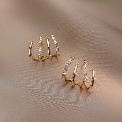 Women’s Twist Earrings | Lightweight Statement Design | Hypoallergenic Finish