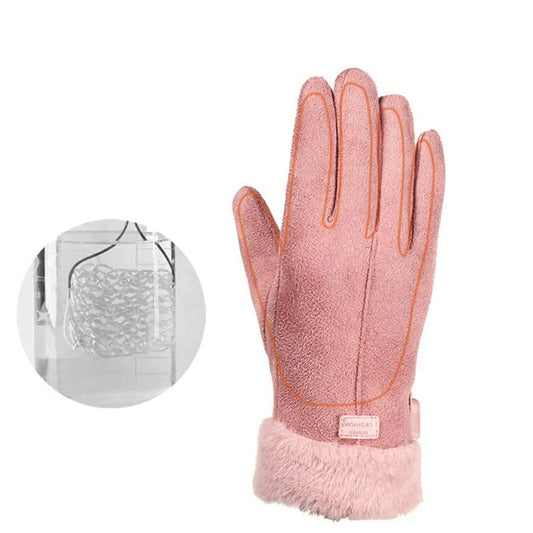 Women's Winter Gloves | Touchscreen Fingertips | Water-Resistant & Windproof | Warm Lining