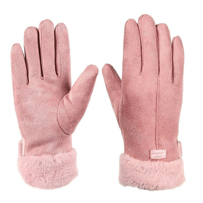 Women's Winter Gloves | Touchscreen Fingertips | Water-Resistant & Windproof | Warm Lining