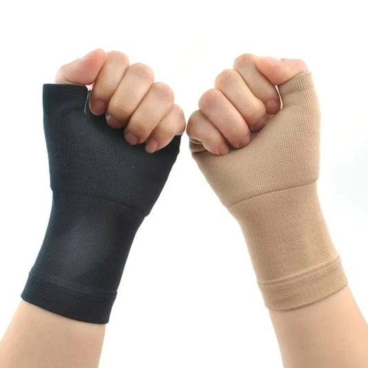 Wrist Compression Sleeve | Thumb Support & Compression | Breathable, Open-Fingertip | Pain Relief