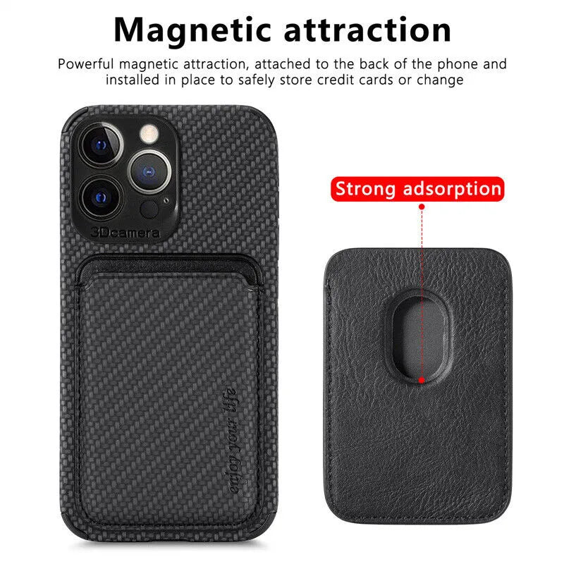 iPhone MagSafe Wallet Case | Slim Protective Design | Built-In Card Slot | Everyday Convenience