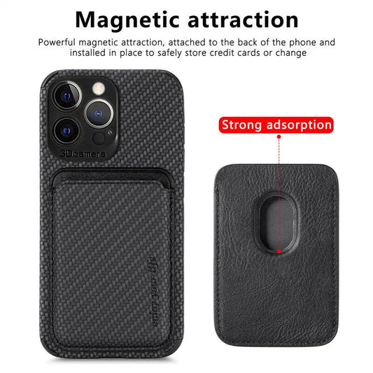 iPhone MagSafe Wallet Case | Slim Protective Design | Built-In Card Slot | Everyday Convenience
