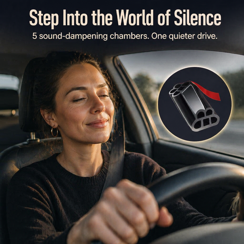 QuietEdge™ — Crush Road Noise and Dust for Serene, Spotless Drives Every Time