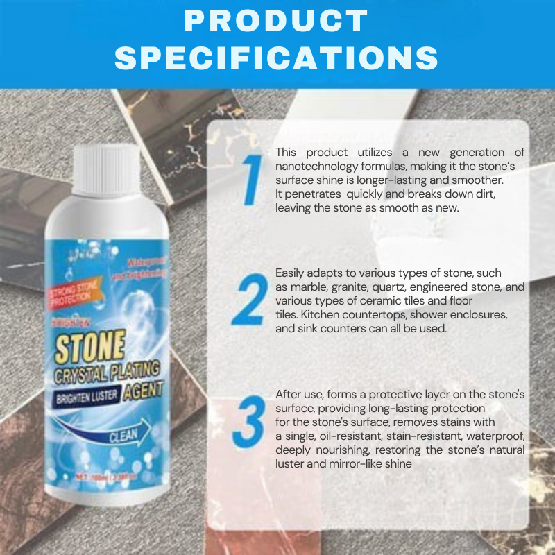 VitaStone™ Gel — Restore Stunning Stone Surfaces That Glow Like New Every Day