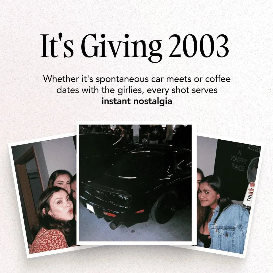 RetroLuxe™ Camcorder — Relive Your Most Heartfelt Memories with Authentic Early 2000s Warmth