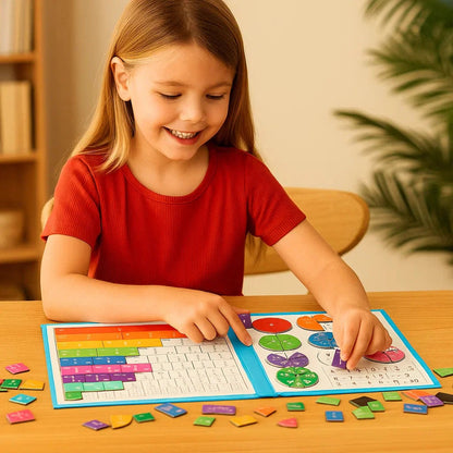 NumeriSnap™ — Ignite Your Child’s Joy and Confidence with Every Fraction Tactile Play