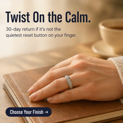 LumeRing™ — Quietly Twist Away Anxiety with Secret Spinner Shine