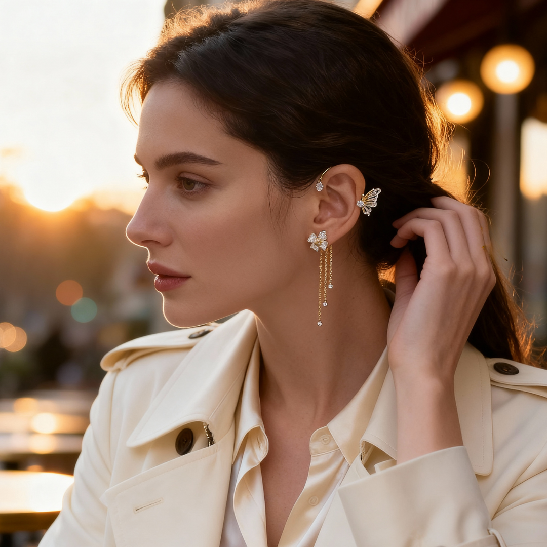 AuraBelle™ — Radiate Confidence with Featherlight Sparkle and All-Day Comfort