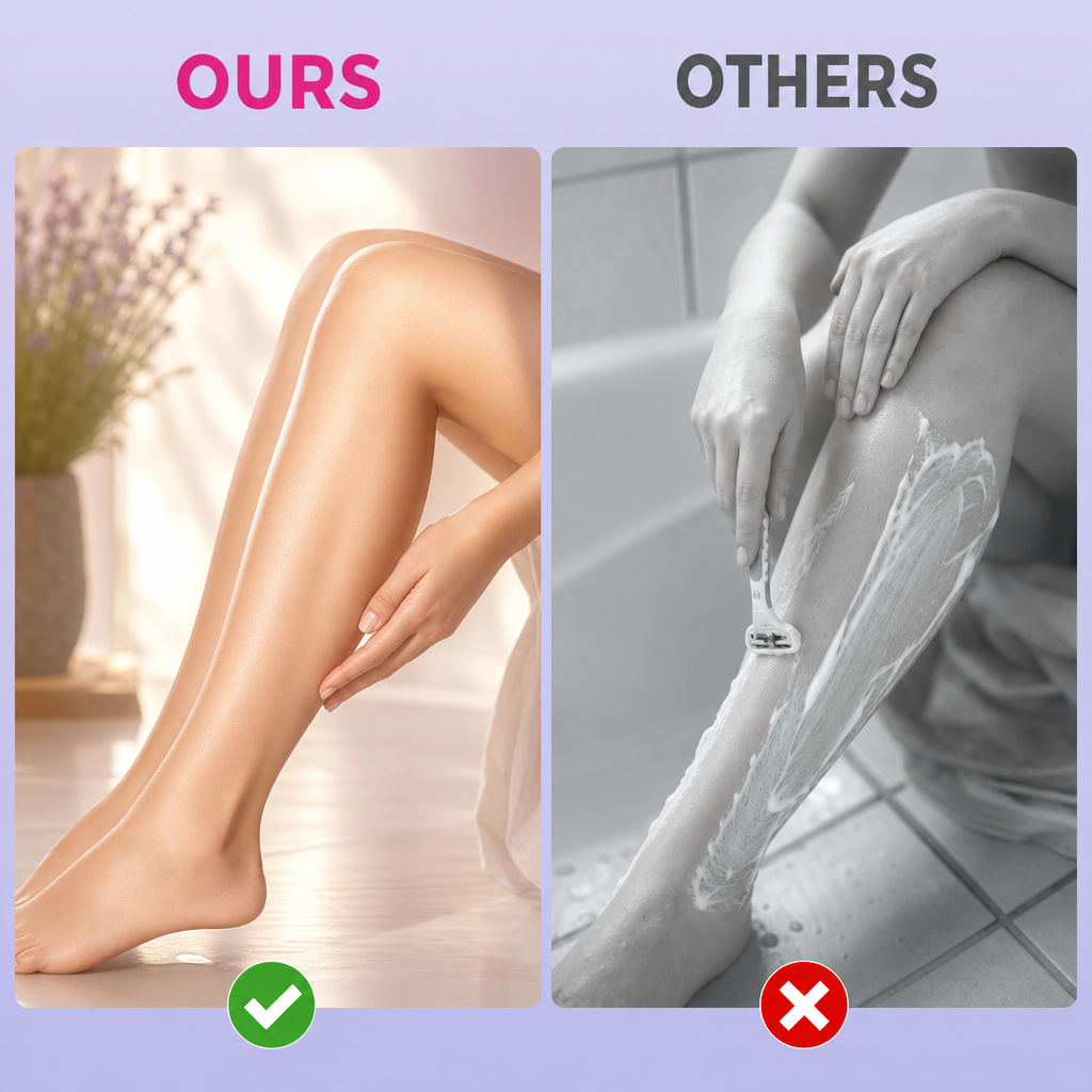 LumiSilk™ — Dissolve Stubble from the Root and Moisturize Skin Instantly