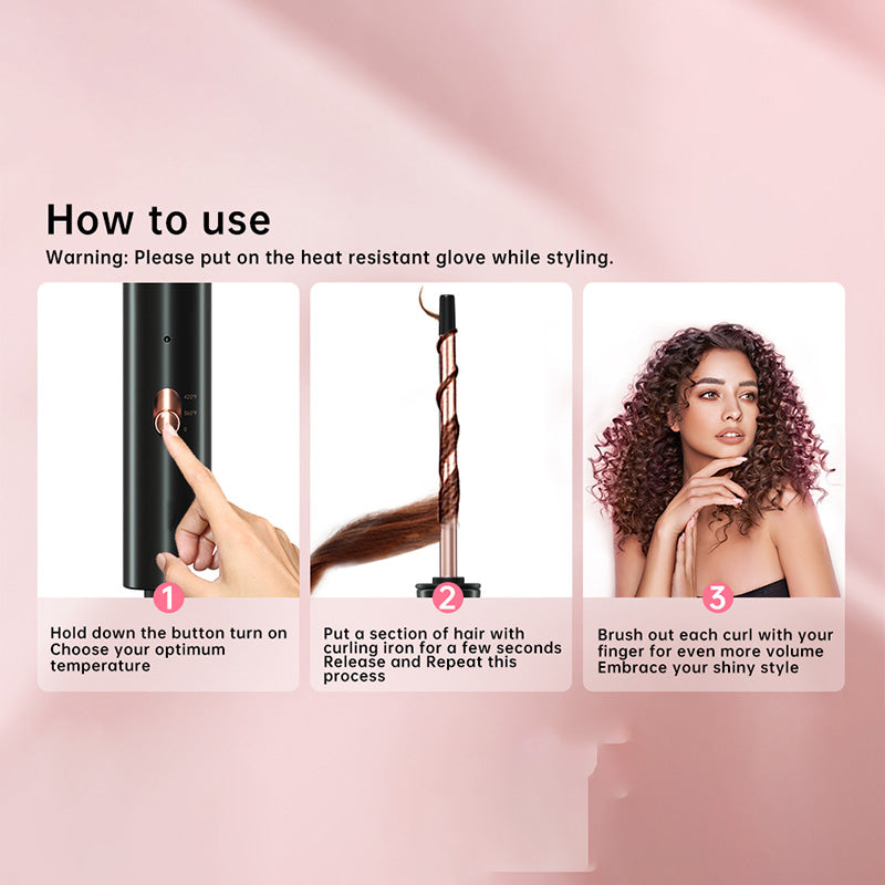 LustréCurl™ — Unlock Stunning, Shine-Loaded Curls That Radiate Confidence All Day