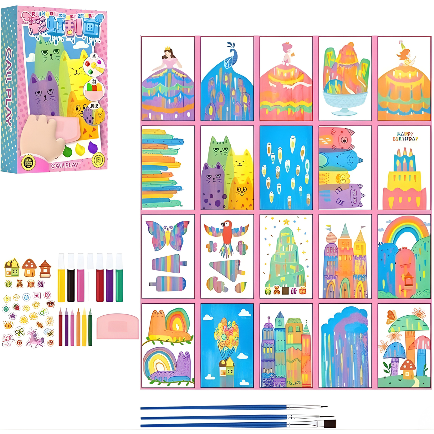 BrightBurst™ — Ignite Your Child’s Confidence with Every Colorful Scratch