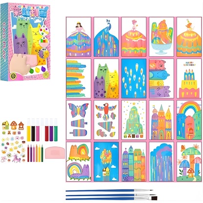 BrightBurst™ — Ignite Your Child’s Confidence with Every Colorful Scratch