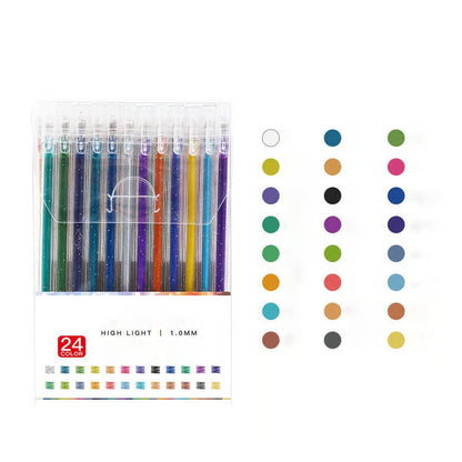 VividAura™ Gel Pens — Ignite Your Creativity with Vivid, Smudge-Proof Brilliance Every Time