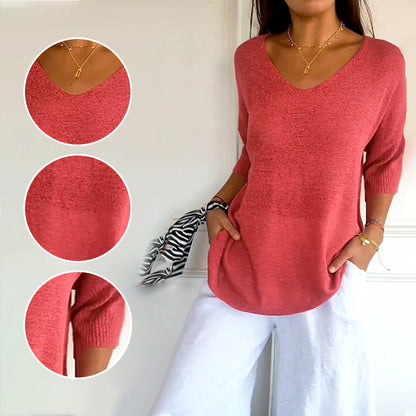 VentoFlex™ V-Neck Shirt — Unlock All-Day Freedom and Effortless Confidence