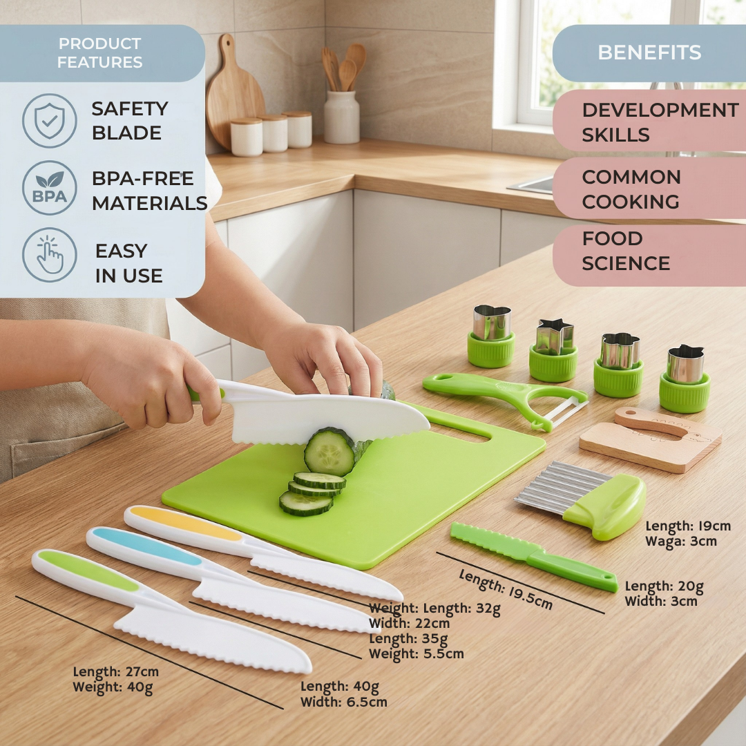 ChefSprout™ — Empower Your Child’s Confidence with Safe, Fun Kitchen Adventures